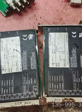 Schroff电源两个，型号:SPM112/SPM124，格详谈