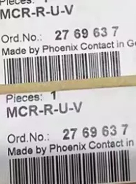 议价2769637MCR-R/U-V变送器，议价