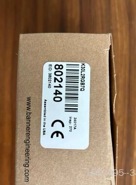 邦纳，，K30L2RGB7，出详谈