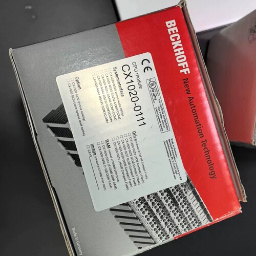 倍福 BECKHOFF CX1020-0111 CPU模块议价
