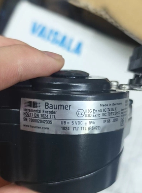 Baumer堡盟增量编码器，型号HOG71 DN 102议价