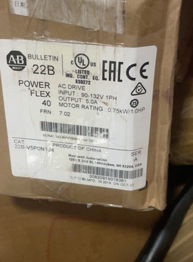 议价allen bradley 22B-V5P0N104全新原装维修