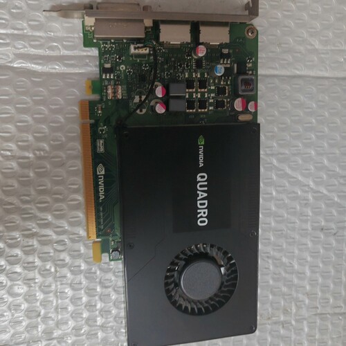 丽台k2200显卡后一