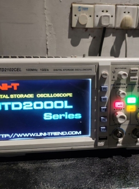 议价优利德UTD2102CEL 100M 1GS示波器正常机原装维修