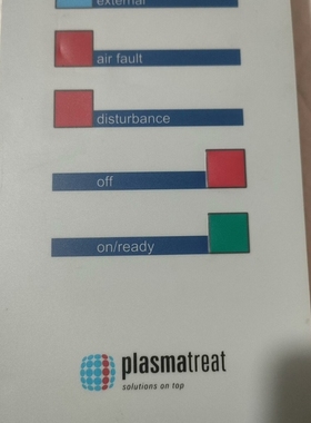 议价德国Plasmatreat等离子清洗机控制面板，实物拍摄。功议价