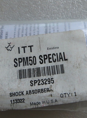 SPM50 SPECIAL SP23295现货全新原装ENIDINE安力定缓冲器