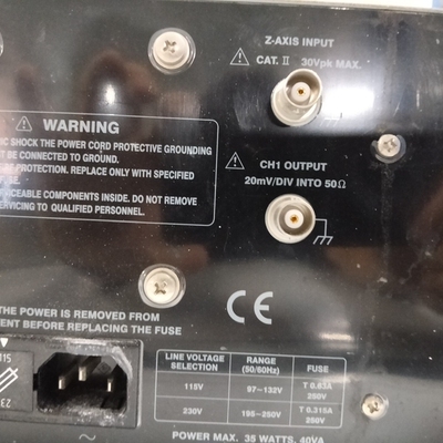 议价台湾固纬GW Instek示波器，型号GOS-622，20M维修