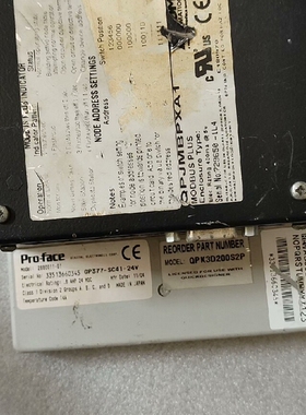 Pro-faCe普洛菲斯2880011-01，成色如图功能