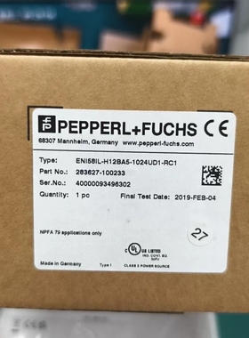 倍加福编码器ENI58IL-H12BA5-1024UD1-R议价