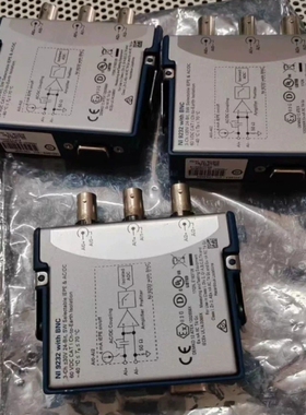 议价NI 9232 BNC数据采集模块，三通道±30V输入，24维修