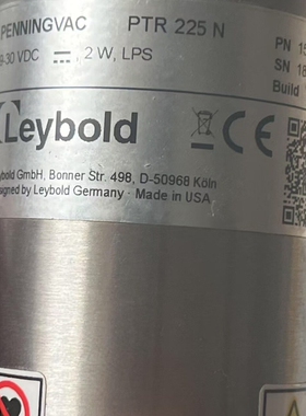 莱宝PTR225N真空计，型号15734V02，