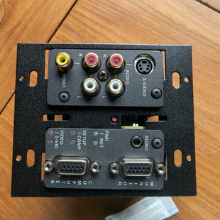 音频视频接口面板 议价Crestron 全新原装 WMC 带
