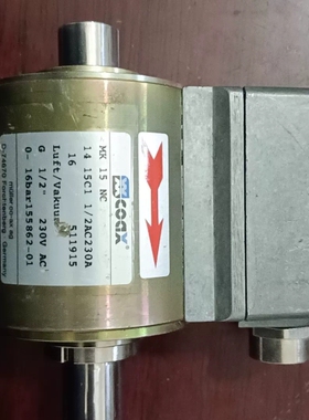 COAX电磁阀，MK 15 NC 511915,通电试机亮，