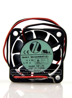 原装 DG1204HBNT E 4020 DC12V 0.15A 机箱 交换机  散热风扇 4CM