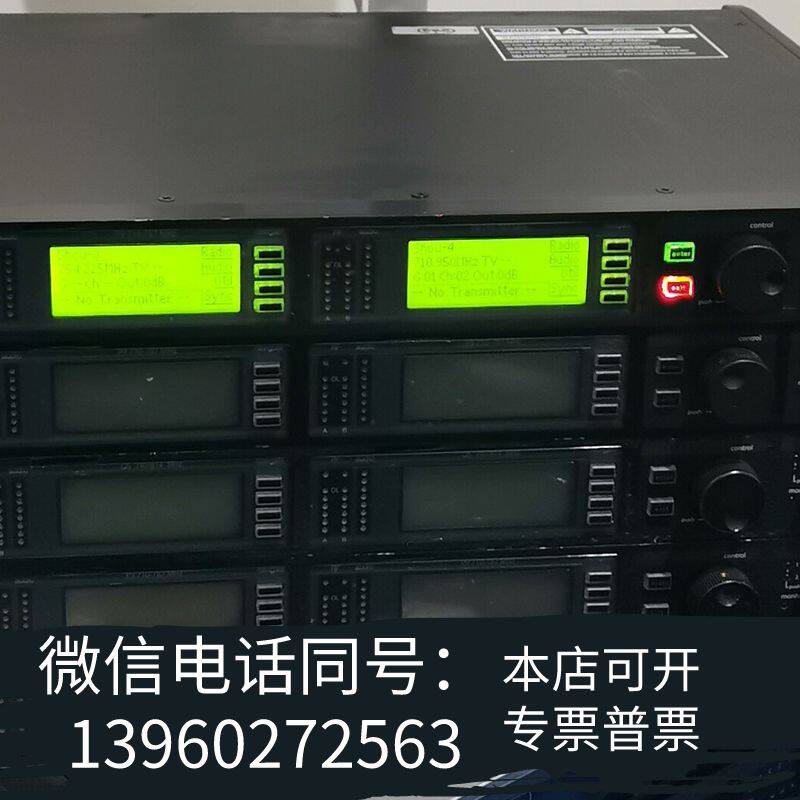 全新舒尔 SHURE  UR4D+   主机2台，需询价