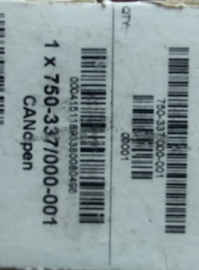 万可模块wago750-337000-0011200带(议价）