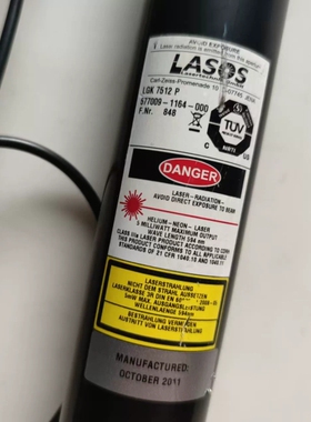 LASOS LGK 7512 P 激光管 黄光激光器 波长5