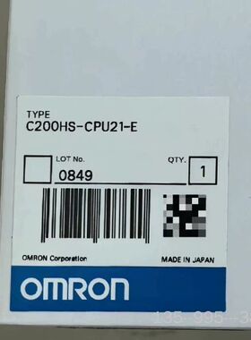 C200HS-CPU21｜C200HS-CPU详谈