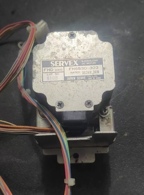 议价日机装SERVEX FHD系列电机 FH6S30-303维修