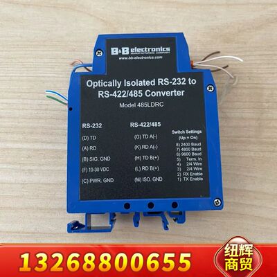爱尔兰B+B工业串口转换器RS-485继电器 485LDRC议价