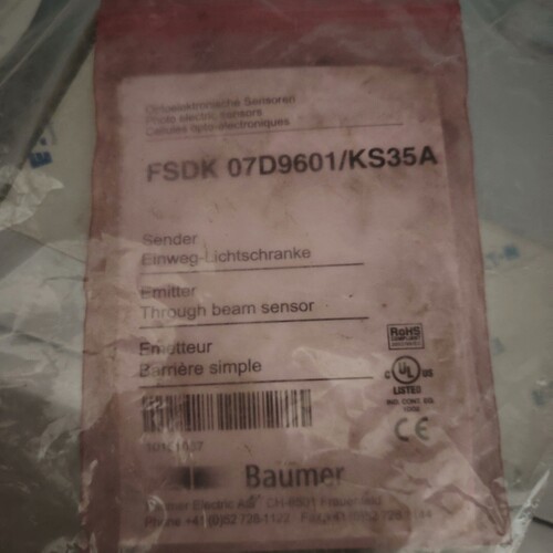 堡盟FSDK 07D9601/KS35A对射式光电传感器议价