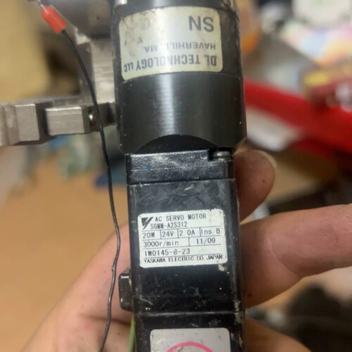 议价拆机 YASKAWA SGMM-A2S312电机，拆记下来的