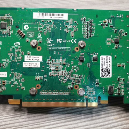 检修NVIDIA Quadro FX580专业图形显卡，双DP接详询