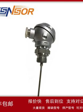 JUMO温度传感器1*PT100 管径3MM 管长100MM G1/2螺纹 TN00066731
