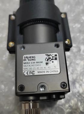 大恒相机MER2-134-90GM，带线带镜头，99新，