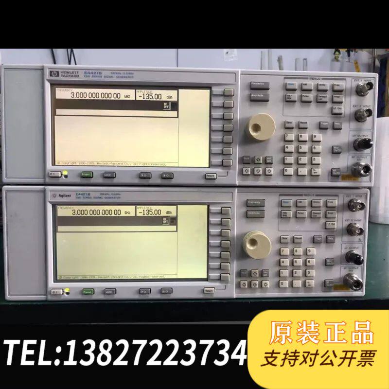 HP安捷伦E4421B，实物拍摄，功能测试正常。