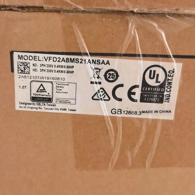 台达变频器VFD2A8MS21ANSAA，两相交流电，原