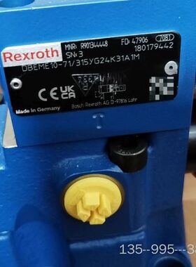 力士乐 R901344448 DBEME10-71/315Y详谈