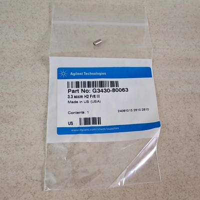 G3430-80063，安捷伦氢气流量限制器，3.3 scc(议价）