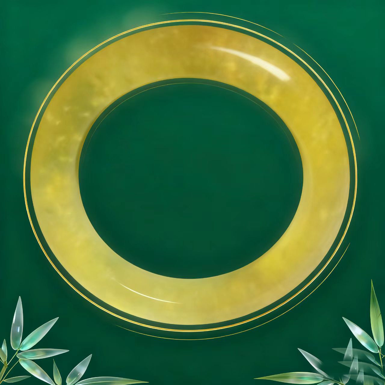 岫玉辽阳金草镯子