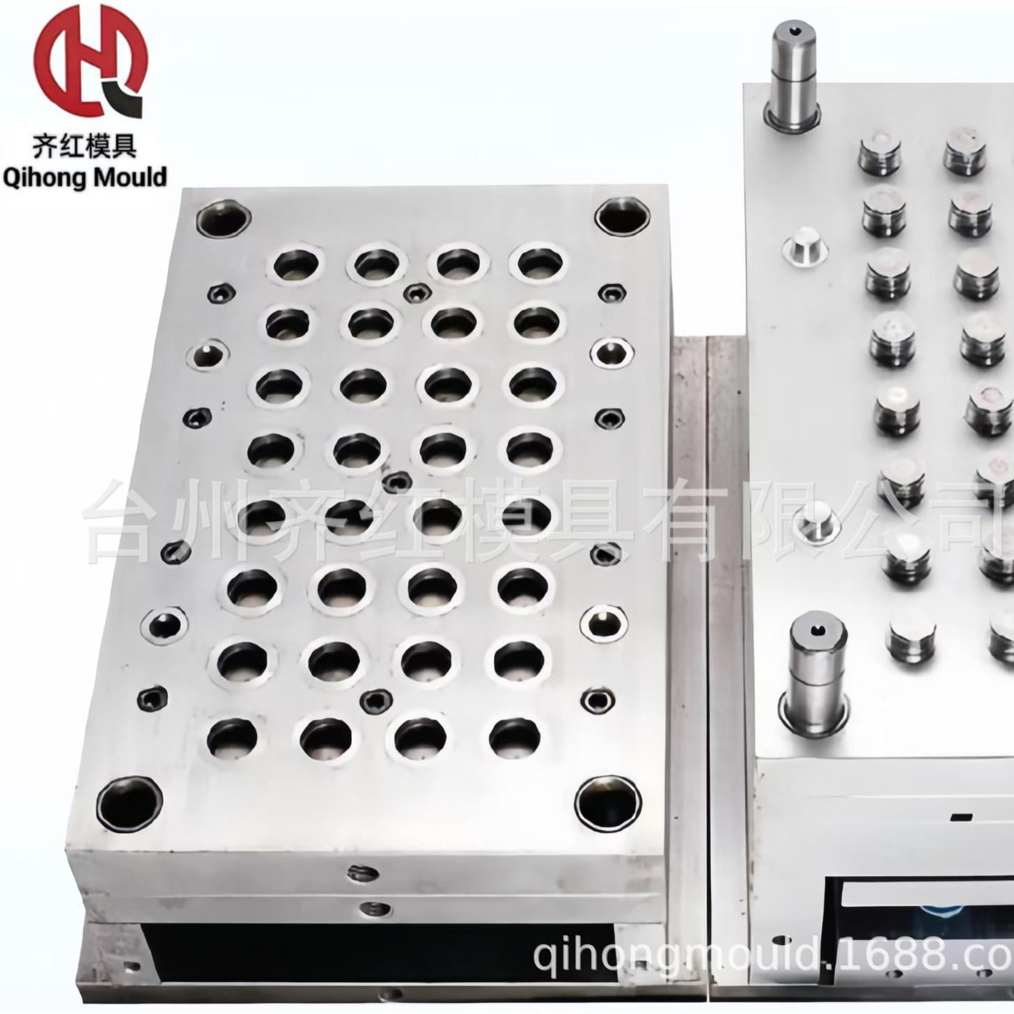 塑料水杯盖子模具设计圆形密封水杯热水盖子吸管杯注塑模具