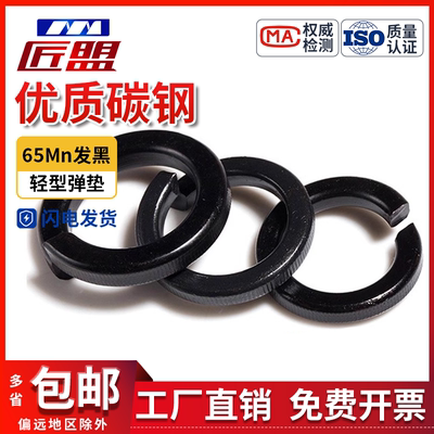 GB/T859-1987发黑扁弹垫