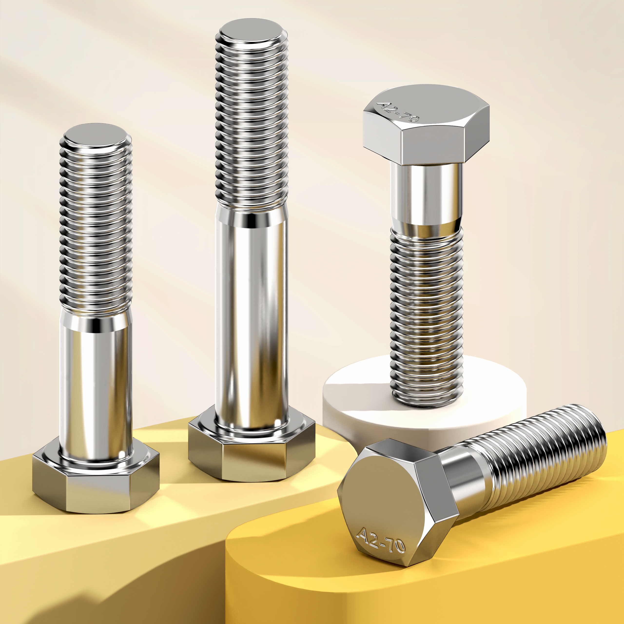 GB/T5780不锈钢半牙半扣螺栓