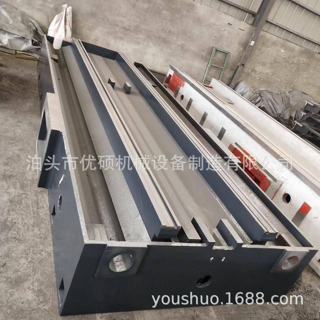 机床铸件机床床身底座消失模翻砂铸造加工机床工作台球墨铸造