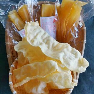 云南德宏保山特色零嘴小吃干豆片干栏片豌豆片油炸酥脆煮汤