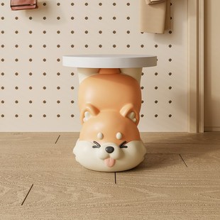 凳家用门口入户进客厅创意小凳子搬新家乔迁新居礼物 可爱柴犬换鞋