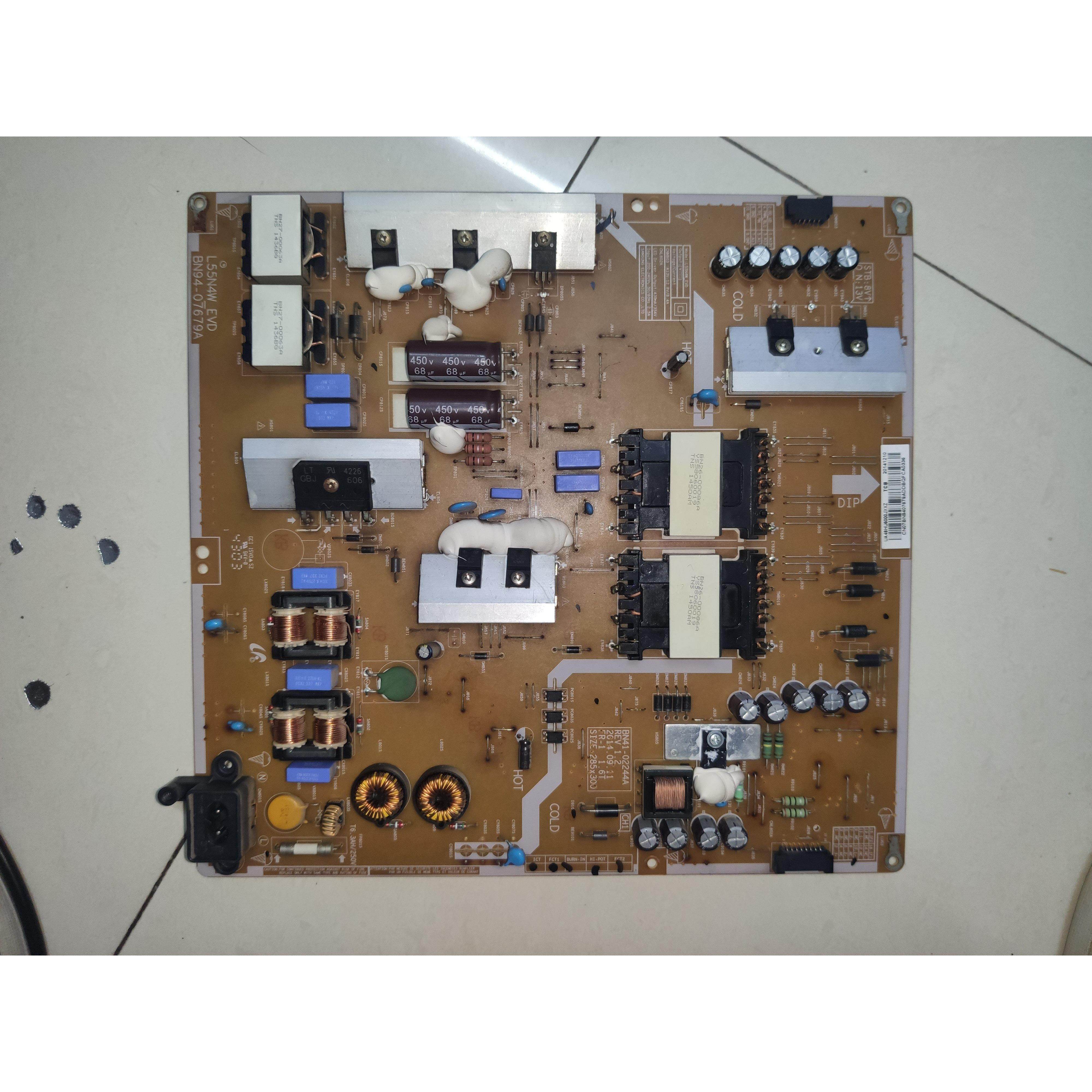 指导维修UA48HU6000J电源板BN94-07679A BN41-02244A L55N4W_EVD