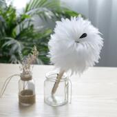 鸡毛撢子家用扫灰刷除尘掸加厚不易掉毛传统手工毯子软毛车用萌物