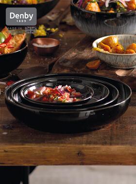 denby丹碧英国进口嵌套碗4件套家用陶瓷盘子碗盘餐具套装礼盒