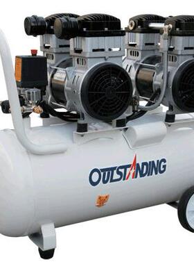 OTS-1500X2-60L静音无油空压机3KW静音无油空压机