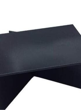 黑色透光pc板黑茶色pc耐力板黑色PMMA板生产加工茶色板