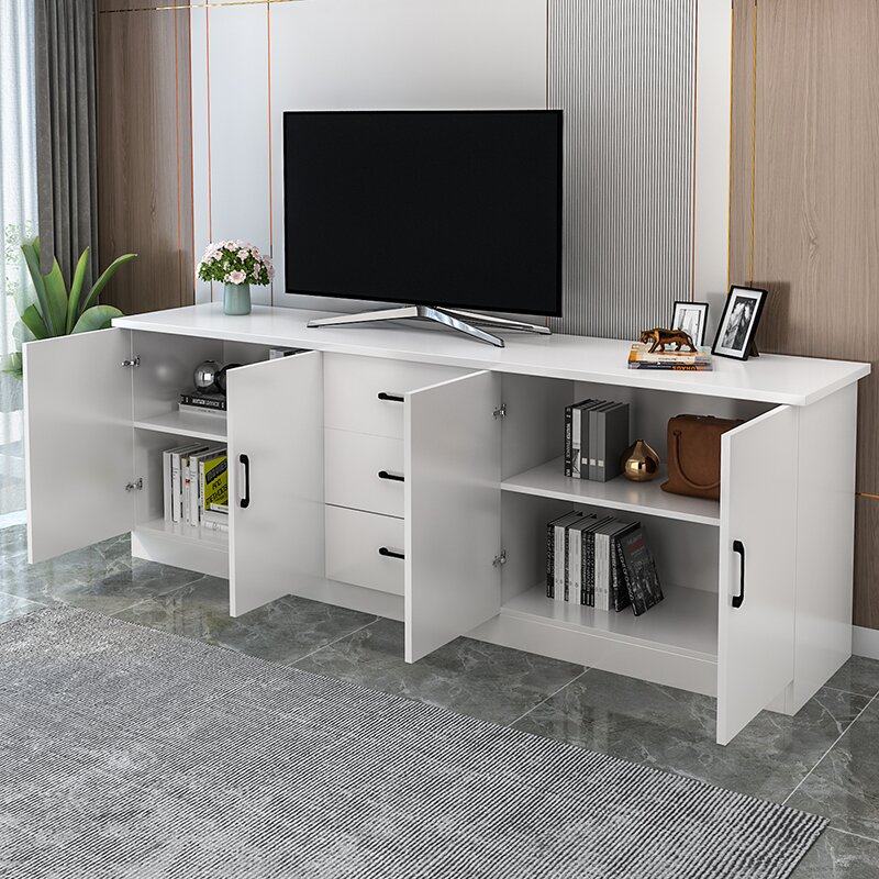 全实木电视柜松木电视柜客厅柜储物柜组合高柜客卧室主卧高款地柜