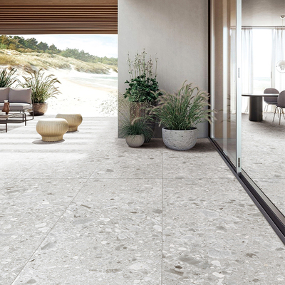 精品绒抛水磨石瓷砖客厅防滑地砖别墅民宿质感壁砖通体砖750*1500