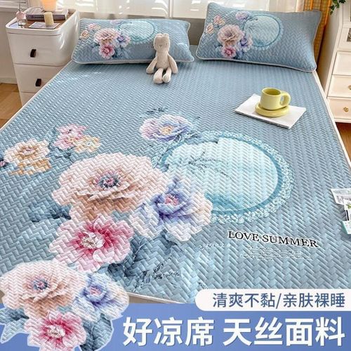 卡通型印花天丝凉席三...