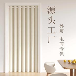 空调门帘卧室隔热隔冷挂帘家用免打孔厨房厕所挡风防走冷隔断帘子