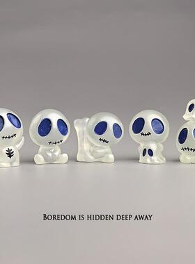 无聊了，一堆夜76578光装外摆人治星愈电脑桌面日式工位办公桌小